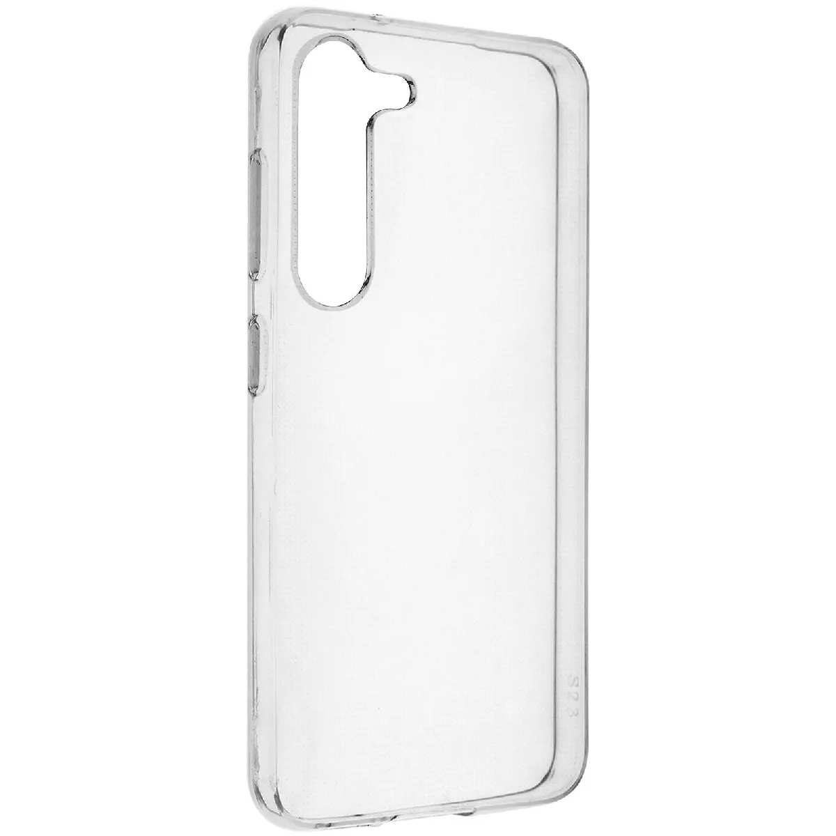 Avizar Coque Pour Galaxy S23 Silicone Gel Fine Anti-Jaunissement Transparent