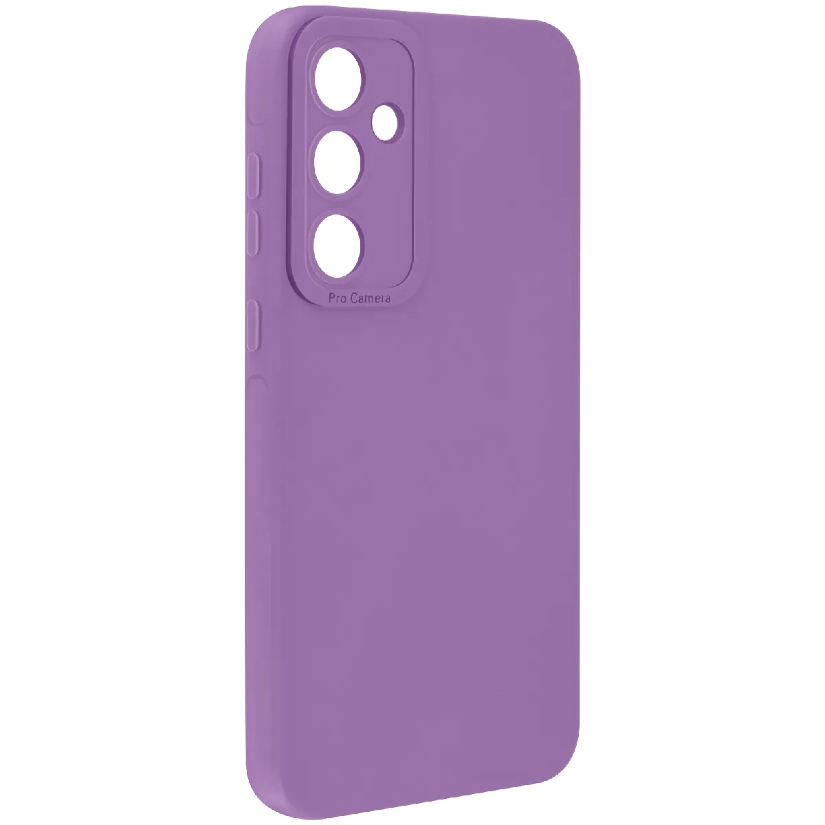 Avizar Violet Coque Pour Samsung Galaxy A35 5G Silicone Mat Toucher Doux Foncé