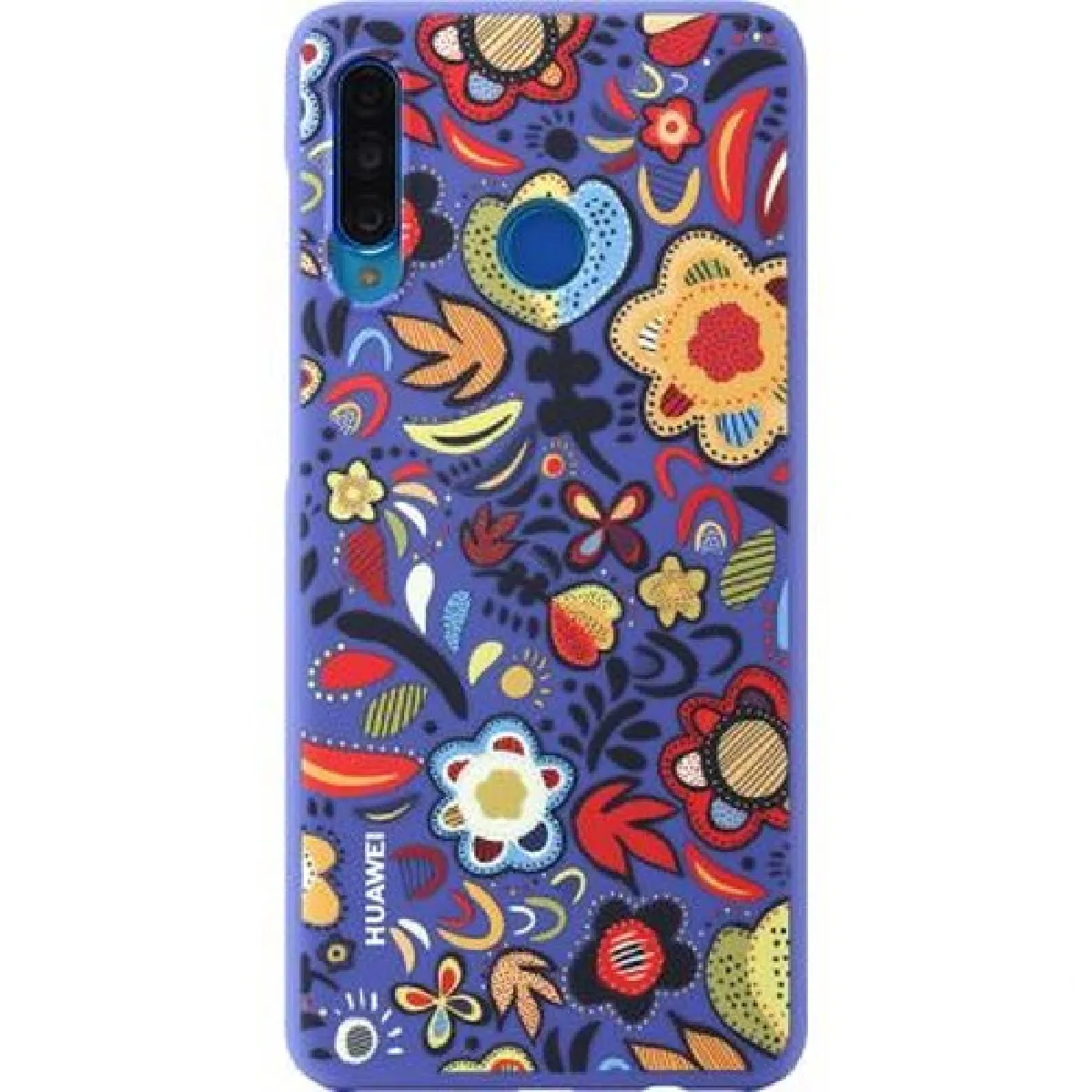 Huawei Coque P30 Lite Fleuris Multicolores
