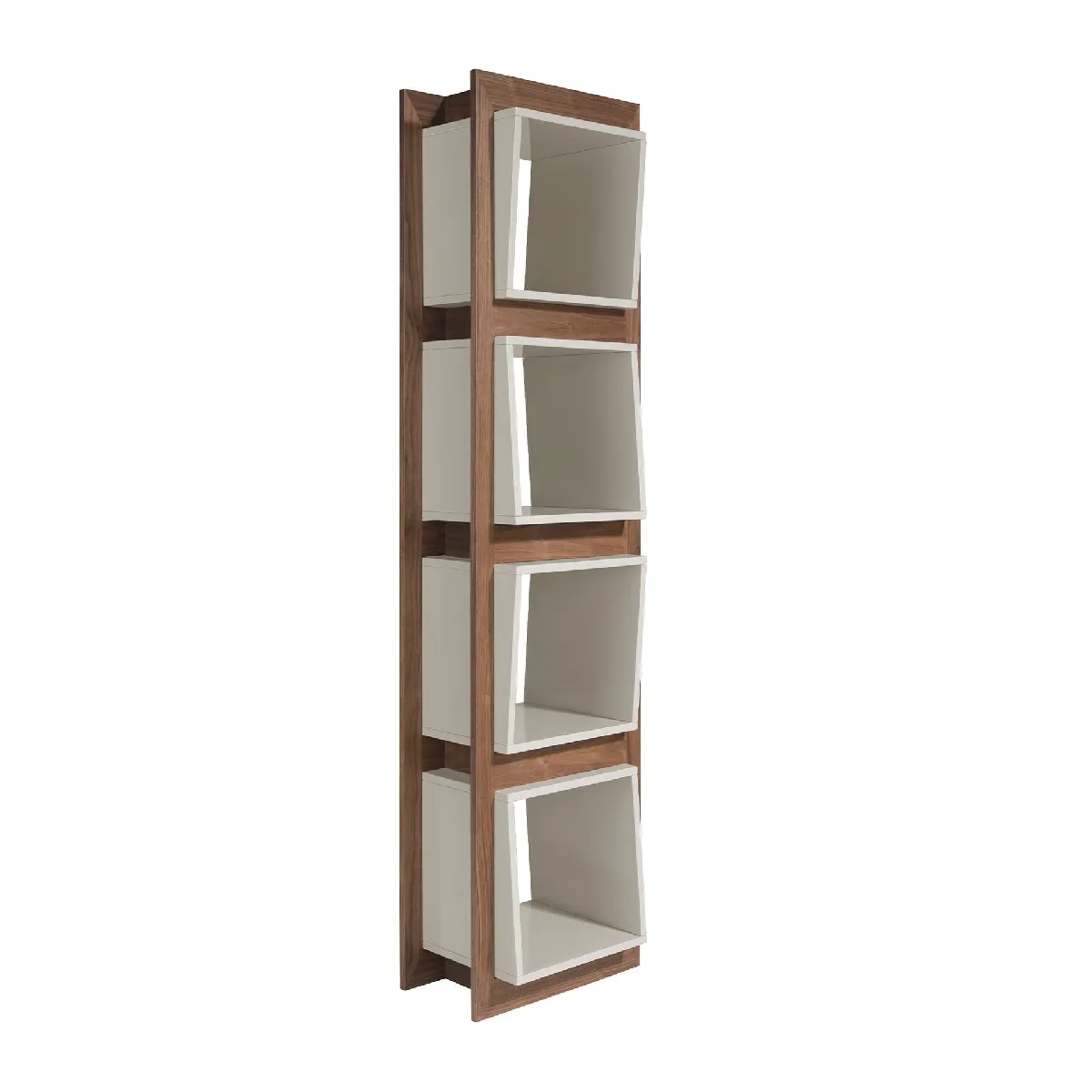 Etagère cubique en noyer