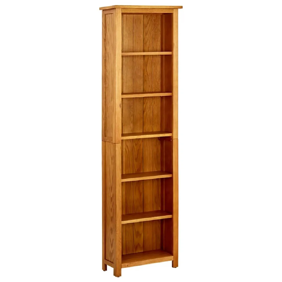 Vidaxl Bibliothèque 6 niveaux 52x22x180 cm Bois Chêne