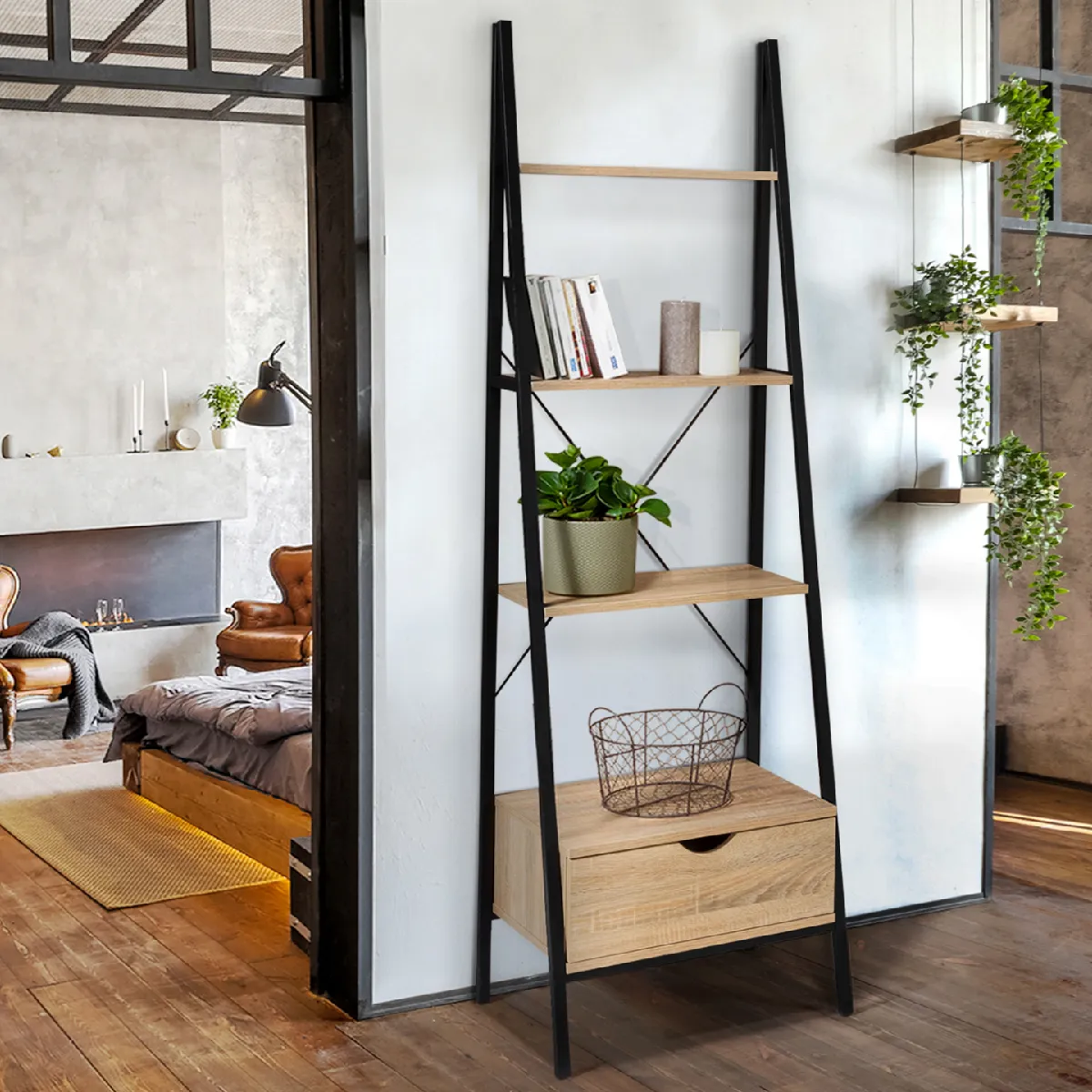 Idmarket Market Étagère Détroit