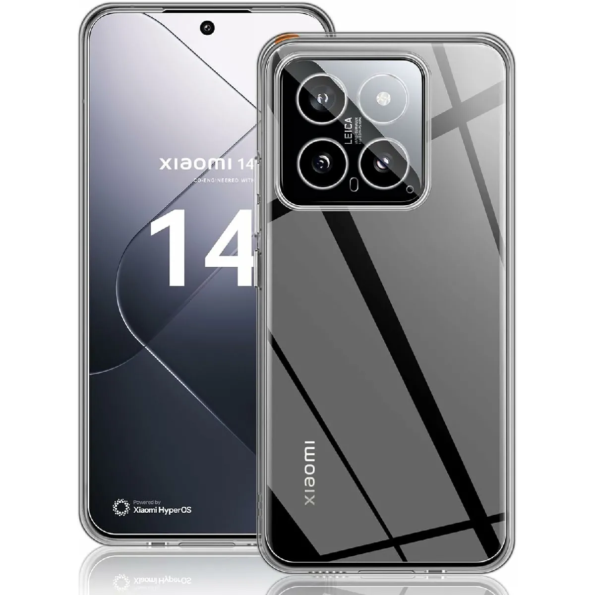 Xeptio Coque Xiaomi 14 5G - Transparent