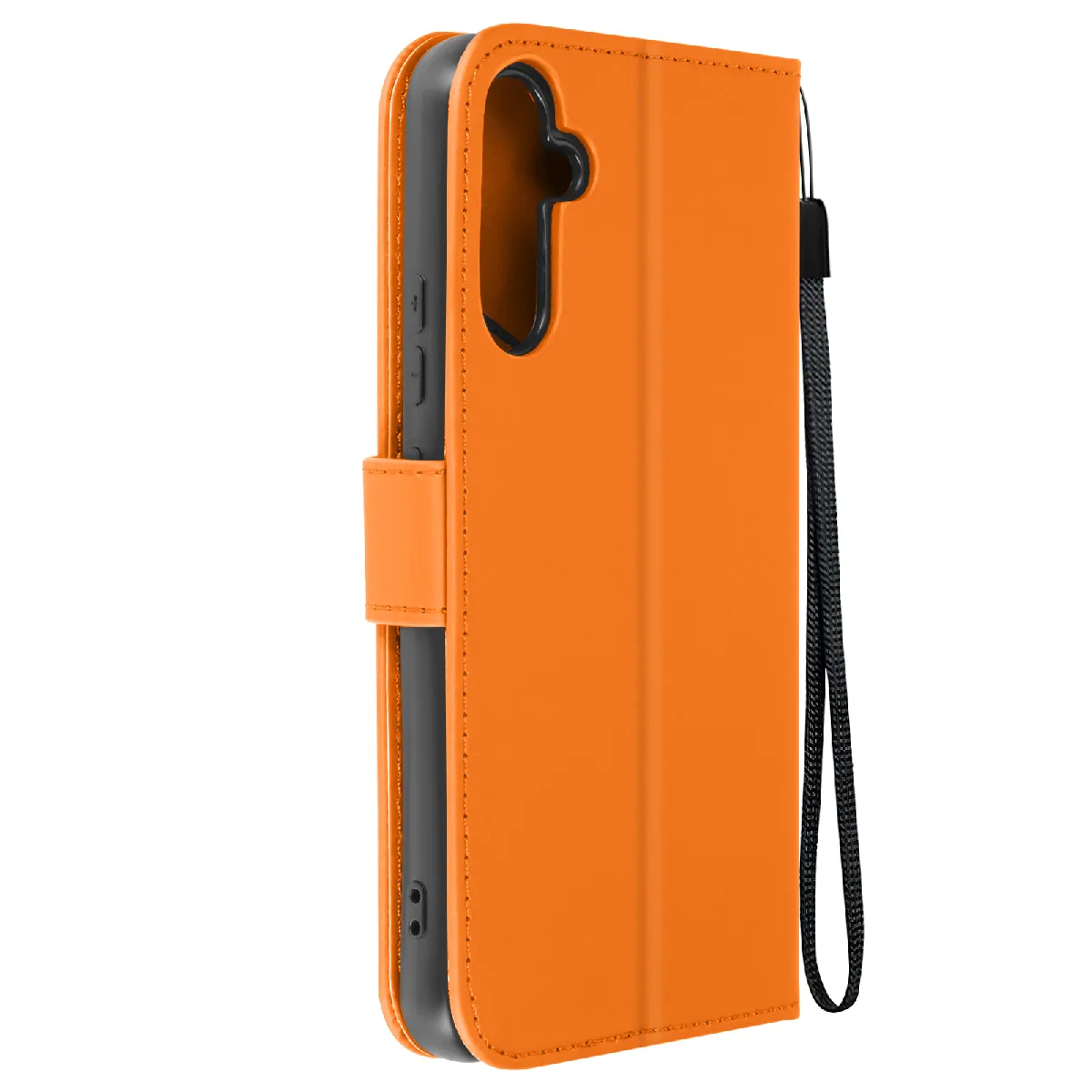 Avizar Orange Étui Grenouille Pour Samsung A34 5G Portefeuille Support Dragonne