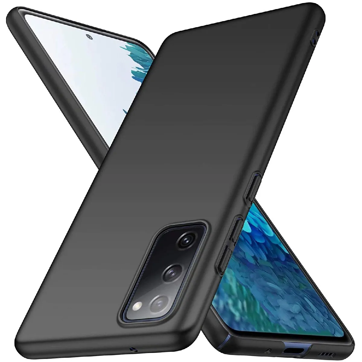 Xeptio Noir Coque Oppo Realme 7