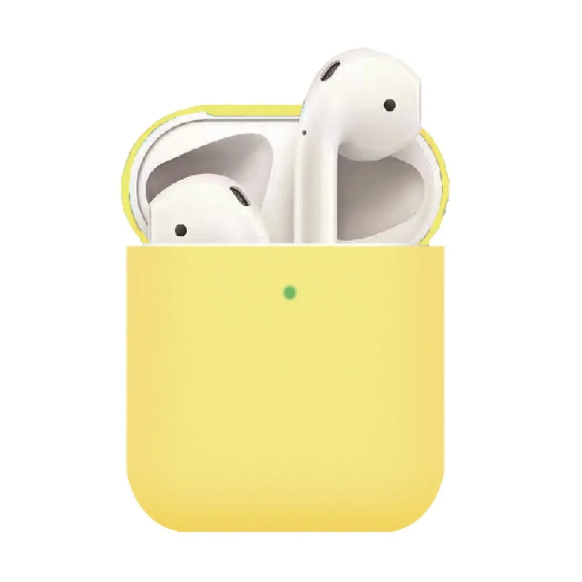 Générique Jaune Étui En Silicone Pour Apple Airpods (2019)