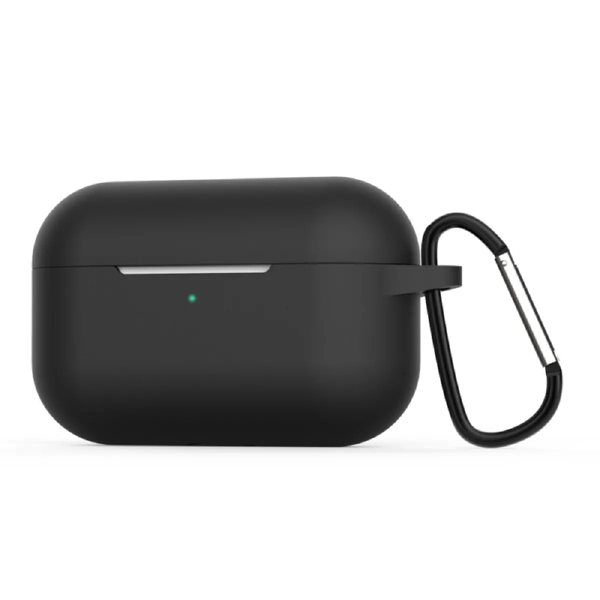 Générique Noir Coque Airpods En Silicone