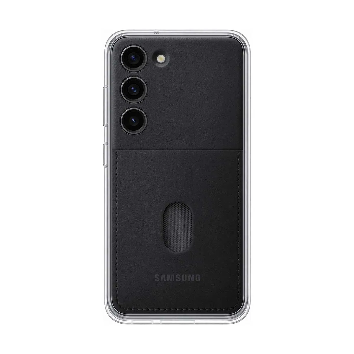 Samsung Coque pour Samsung Galaxy S23 5G Renforcée Modèle Frame Cover Noir