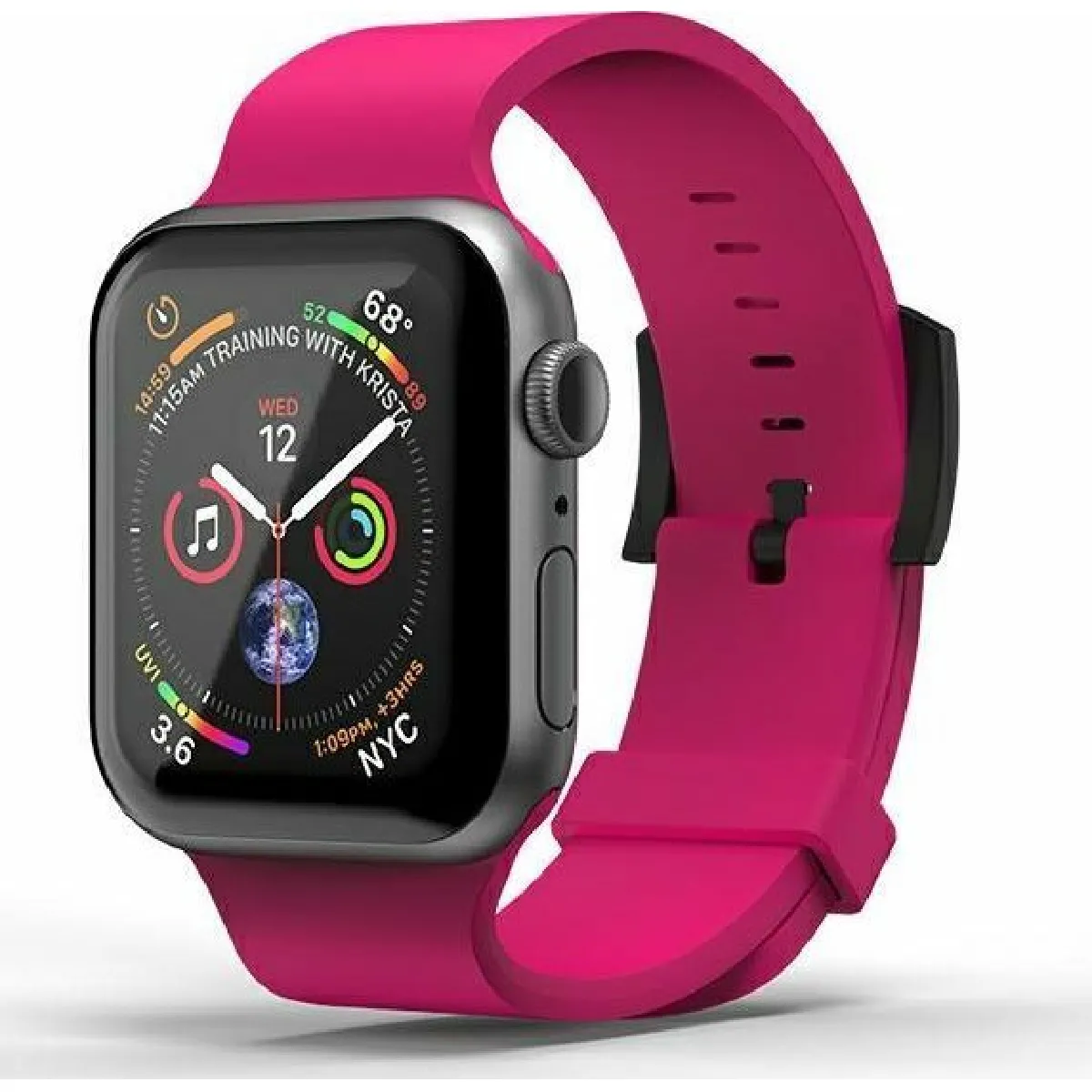 Superdry Bracelet pour Apple Watch 42/44mm - Rose Superdry Bracelet pour Apple Watch 42/44mm - Rose