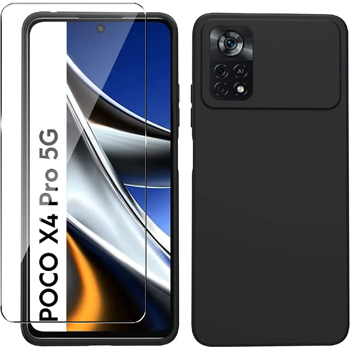 Little Boutik Noir Coque Xiaomi Poco X4 Pro 5G - Et Transparent