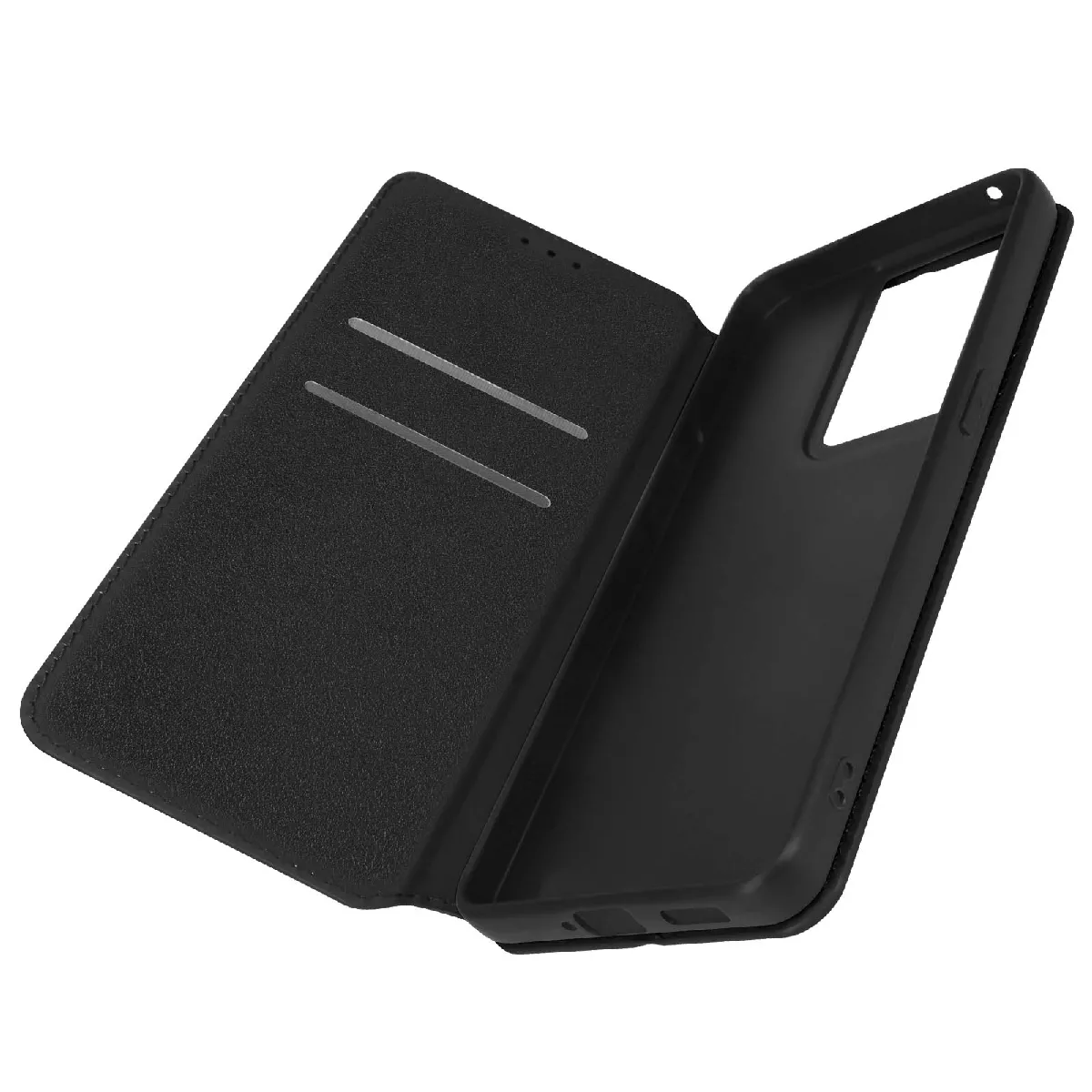 Avizar Noir Housse Pour Oppo Reno 8 Pro 5G Clapet Porte-Carte Support Vidéo