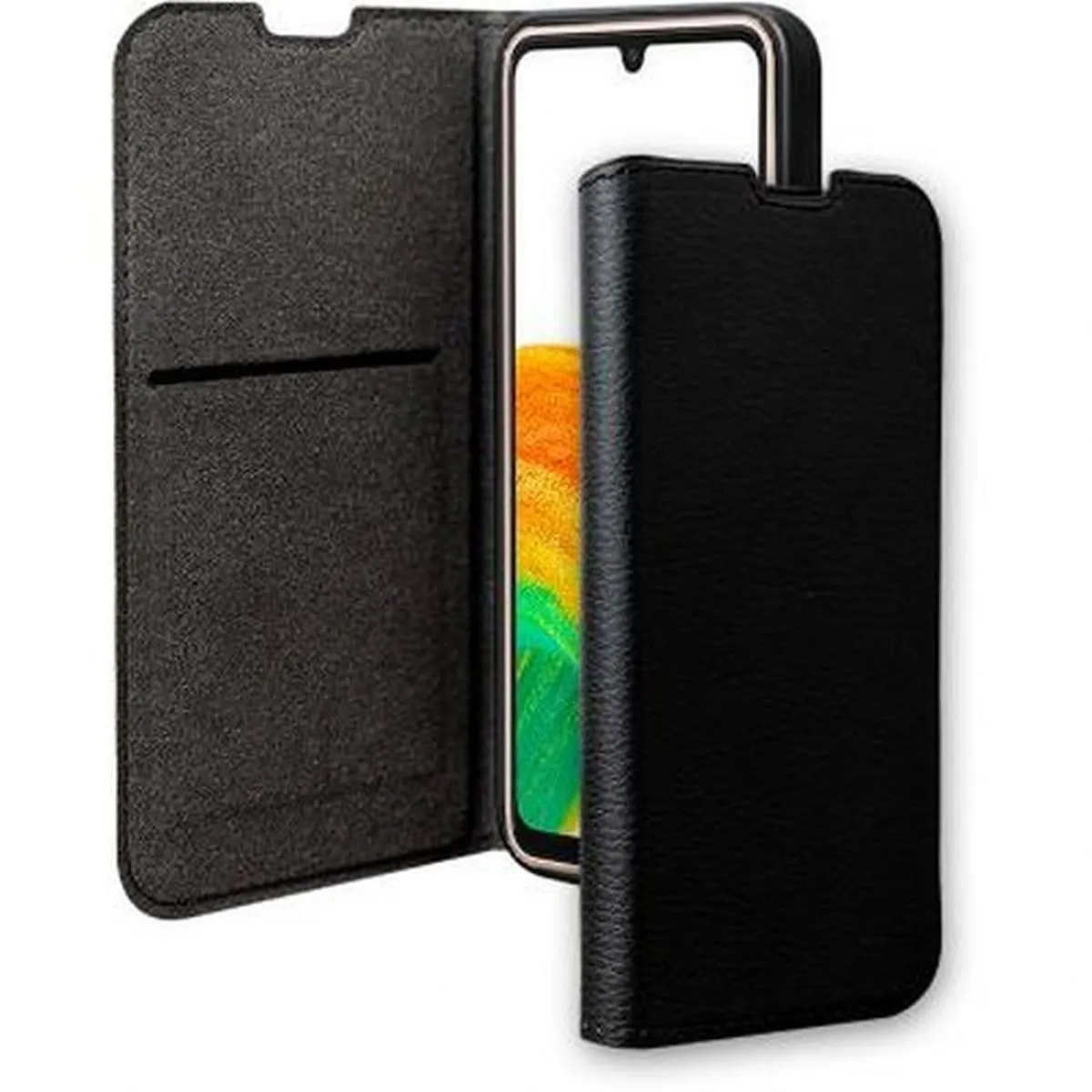 Bigben Connected Noir Etui Pour Samsung Galaxy A34 5G Folio Wallet Avec Porte-Cartes Et Support Vidéo - Image 3