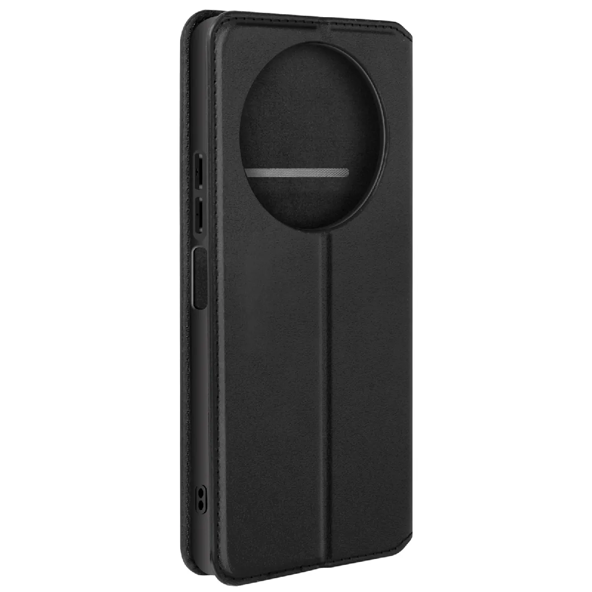 Avizar Noir Étui Pour Xiaomi Redmi A3 Clapet Porte-Cartes Et Support Vidéo