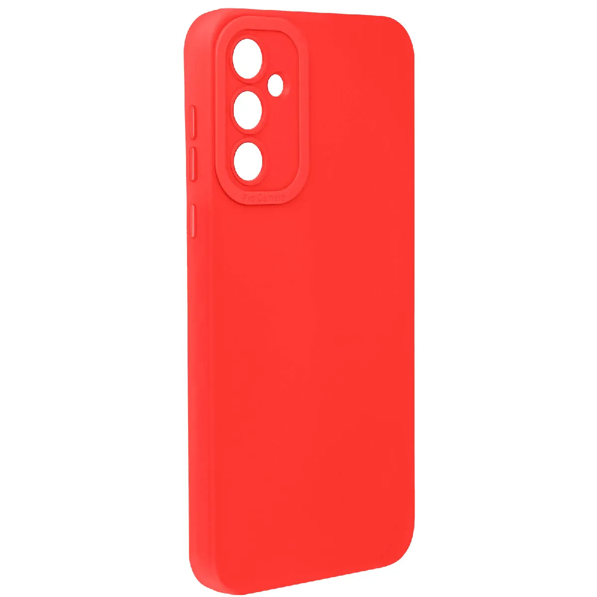 Avizar Rouge Coque Pour Samsung Galaxy S23 Fe Silicone Mat Protection Caméra