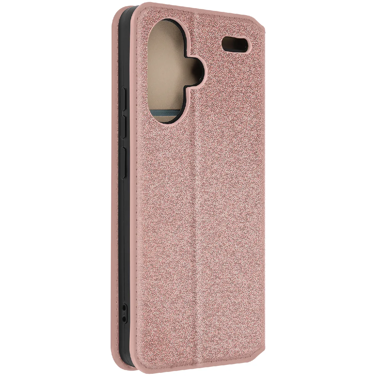 Avizar Rose Étui Pour Xiaomi Redmi Note 13 Pro Plus Porte-Carte Support Vidéo Champagne