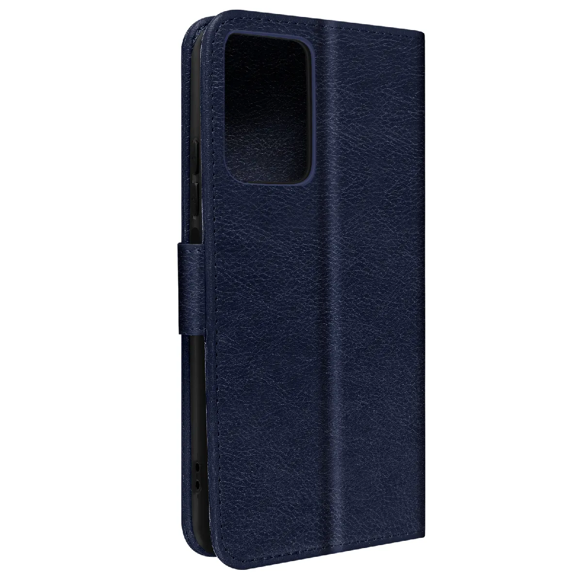 Avizar Bleu Étui Pour Xiaomi Redmi Note 12 4G Clapet Porte-Carte Support Vidéo