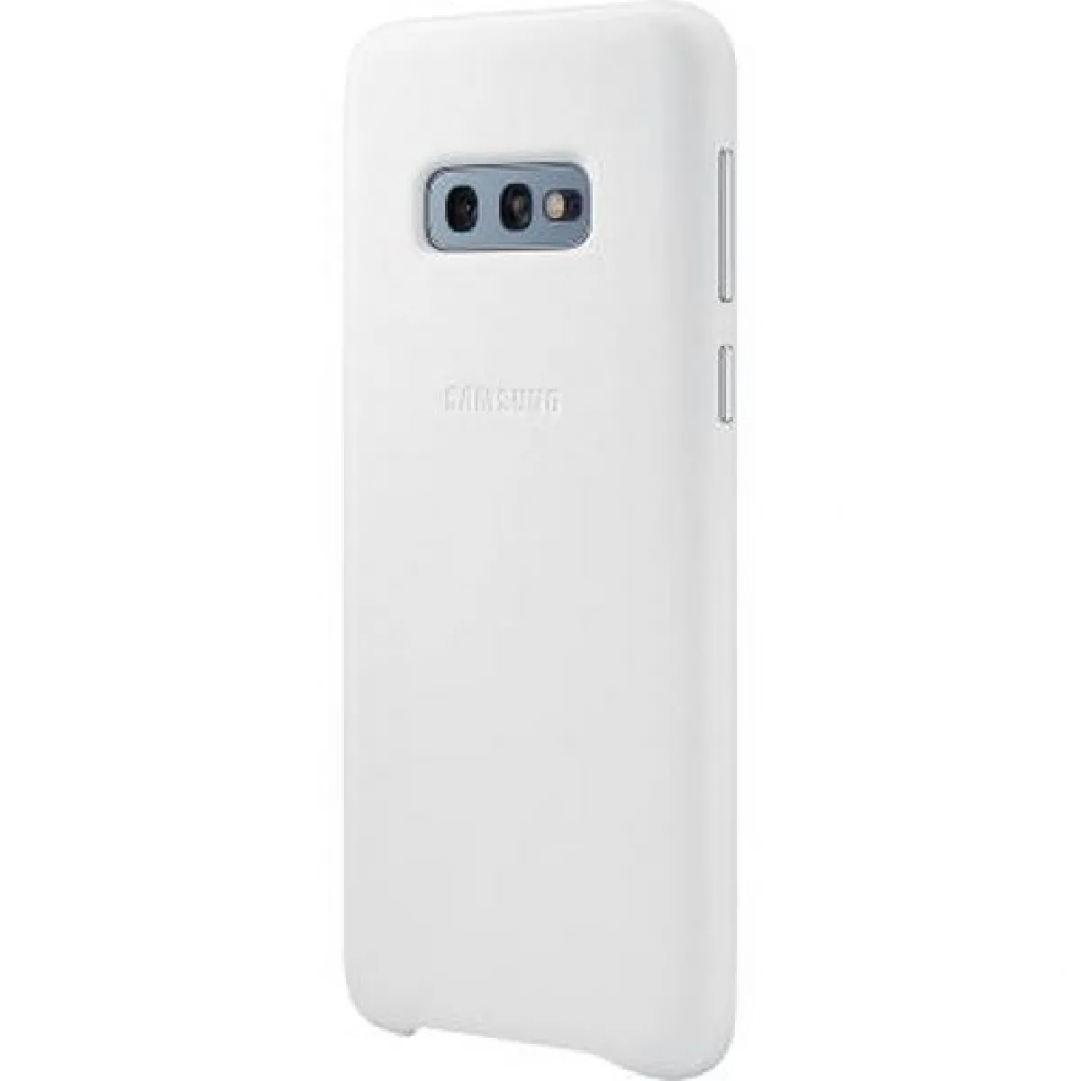 Samsung Coque Cuir Galaxy S10e - Blanc