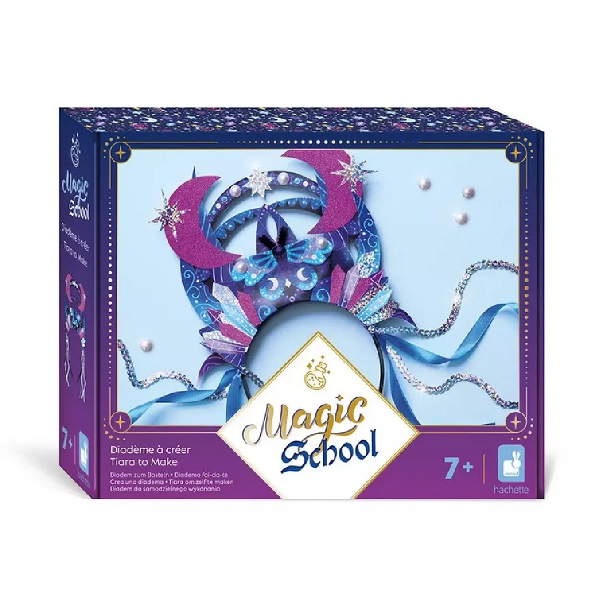 Juratoys-Janod Diadème Magic School - Multicolore