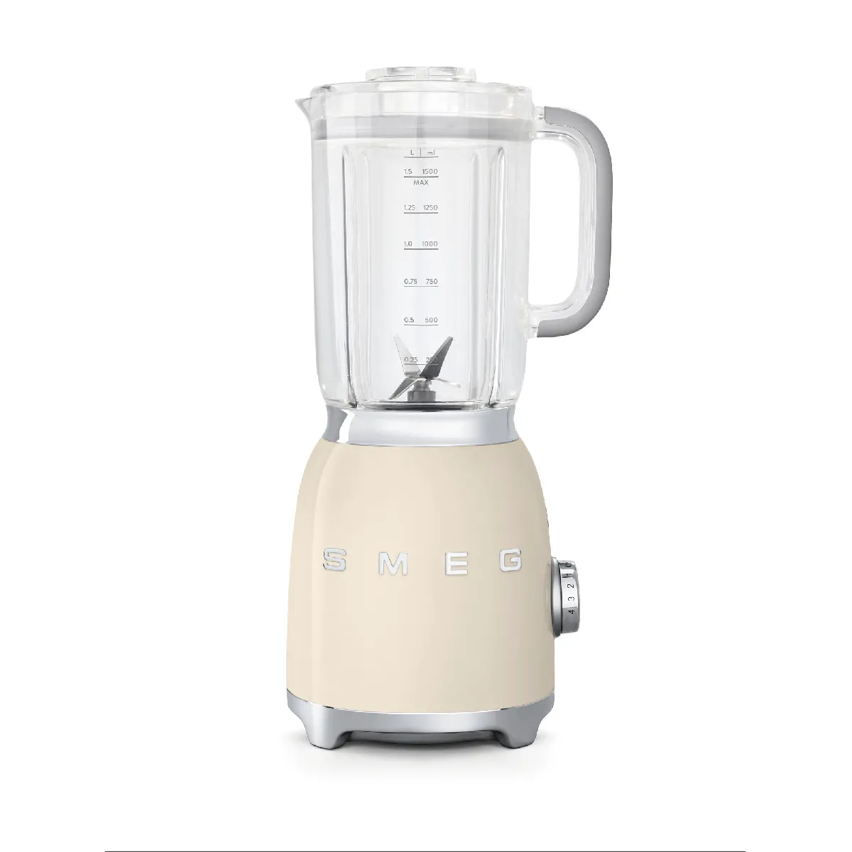 SMEG Blender 1.5 Crème Années 50 BLF01CREU