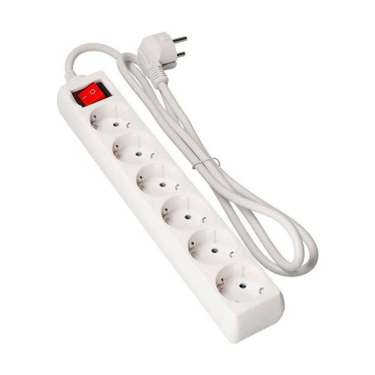 Edm Blanc Multiprise 6 Prises