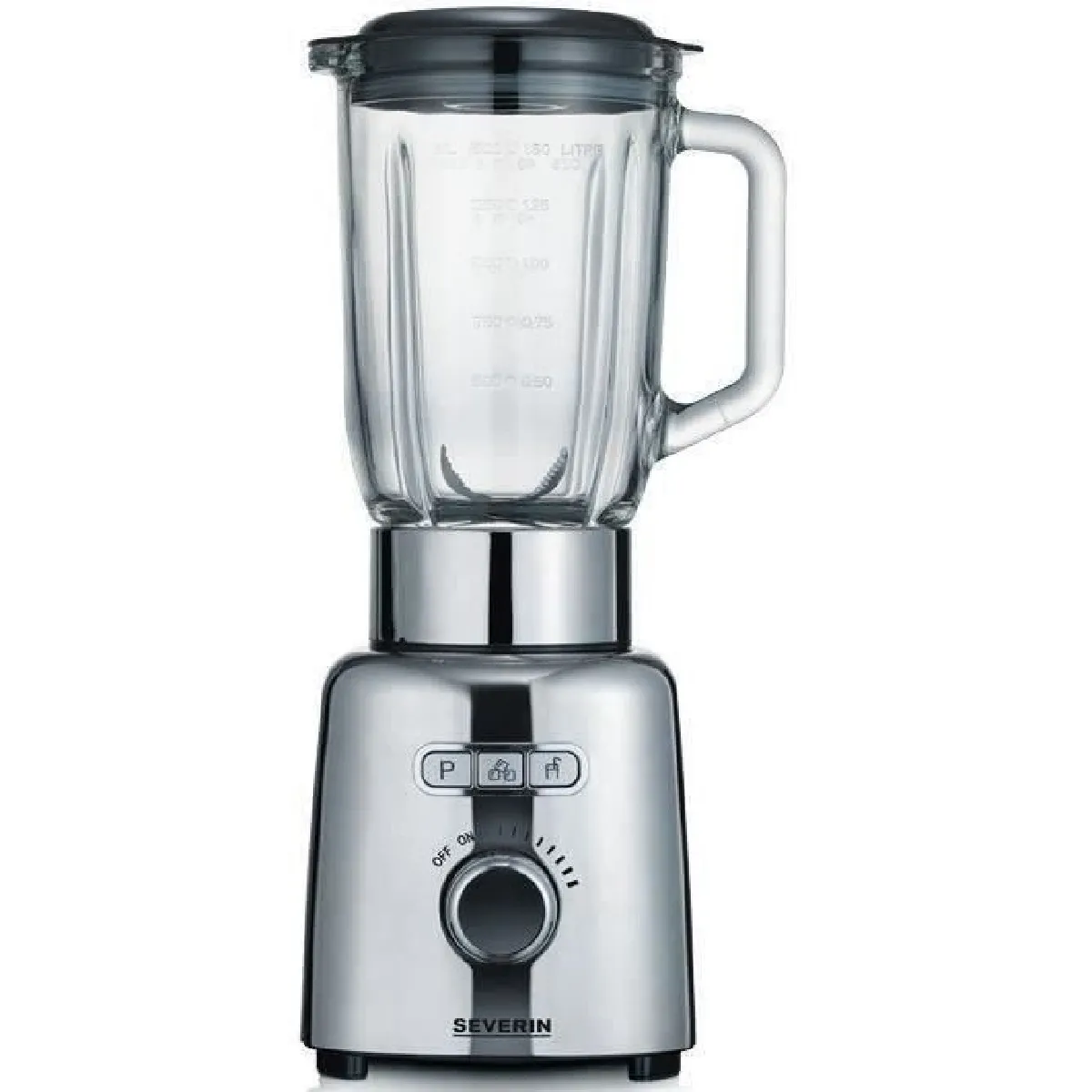 Blender SEVERIN SM3710 Pichet en verre 1 5 Inox - vue 3
