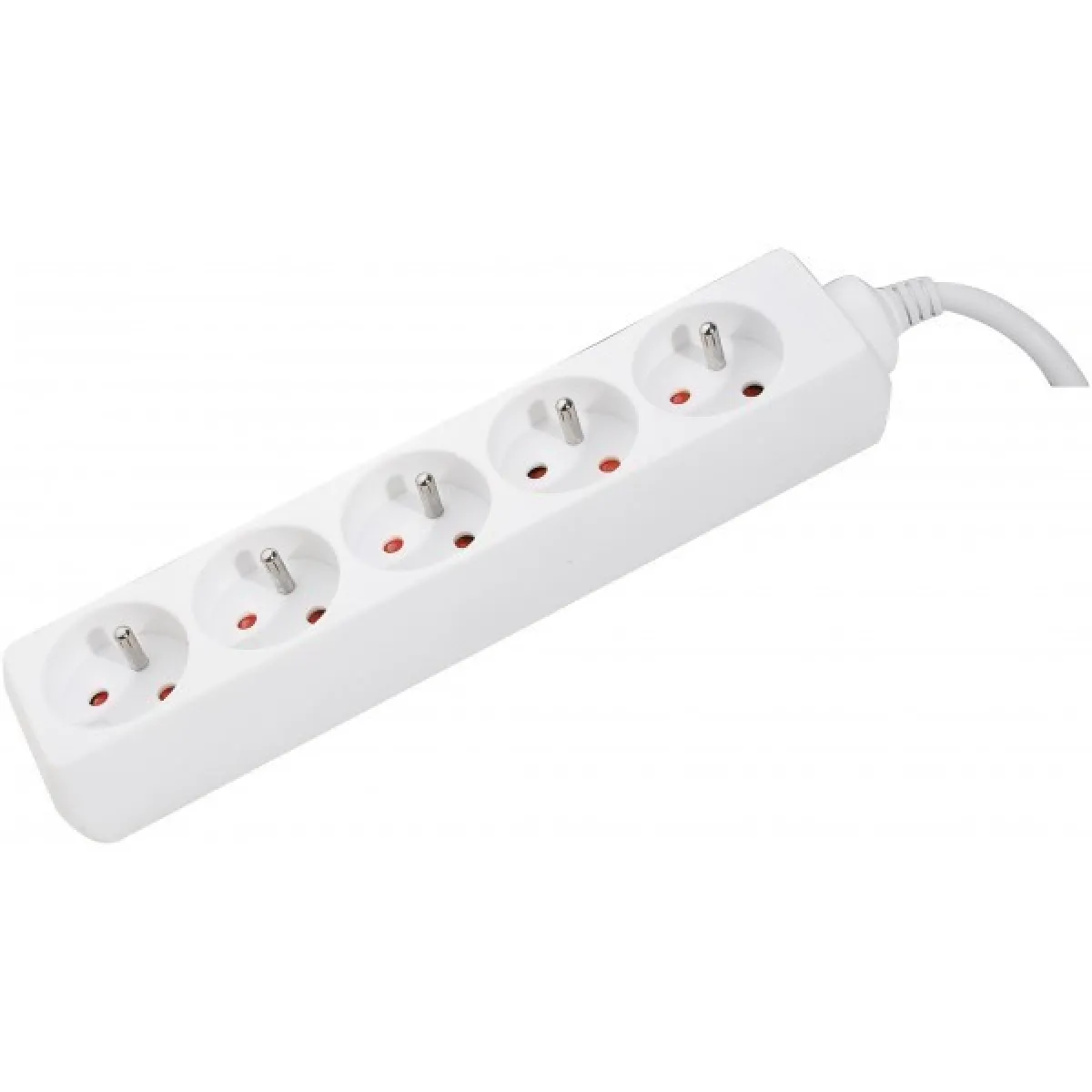 Abi Diffusion Blanc Dexlan Multiprise 5 Prises
