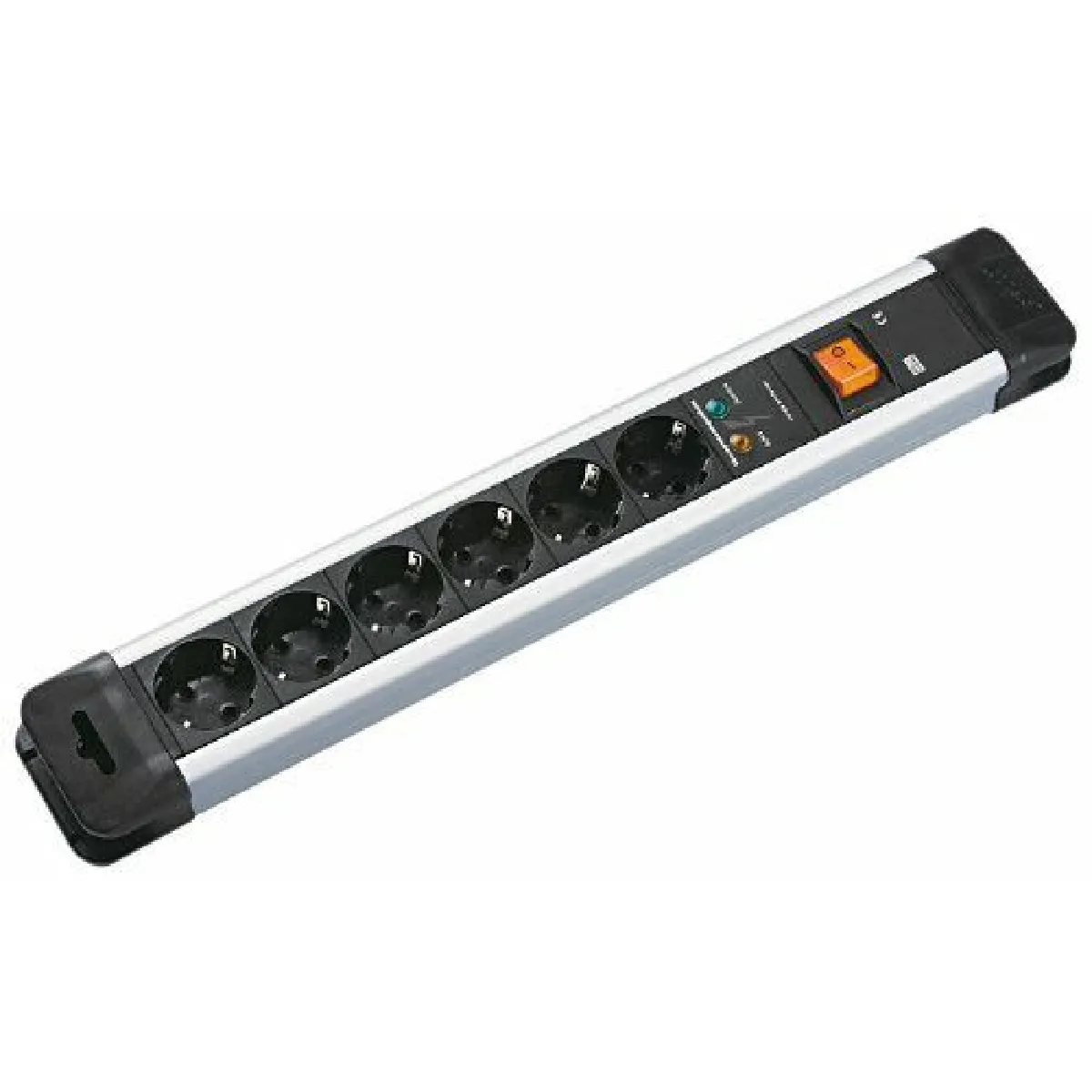 BACHMANN  Connectus Gris 6 sortie(s) CA 2 m, Multiprise