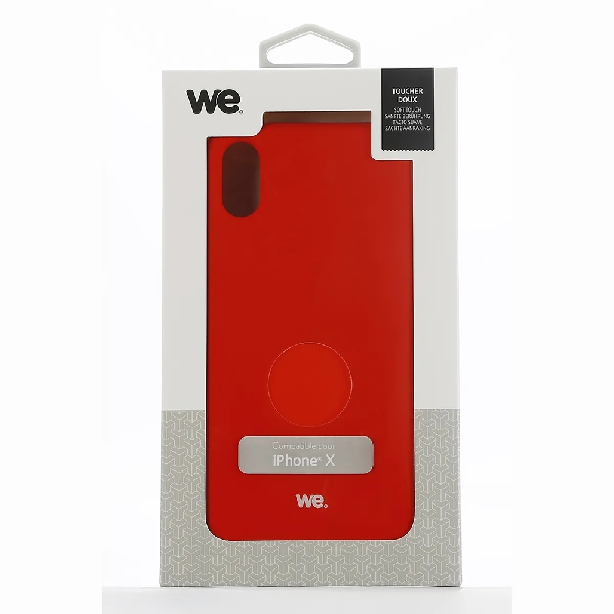 We Rouge Coque De Protection [Iphone Xr] - Coque De Protection Semi-Rigide Silicone Avec Effet Mat Et Toucher Doux - Neuf - Image 3