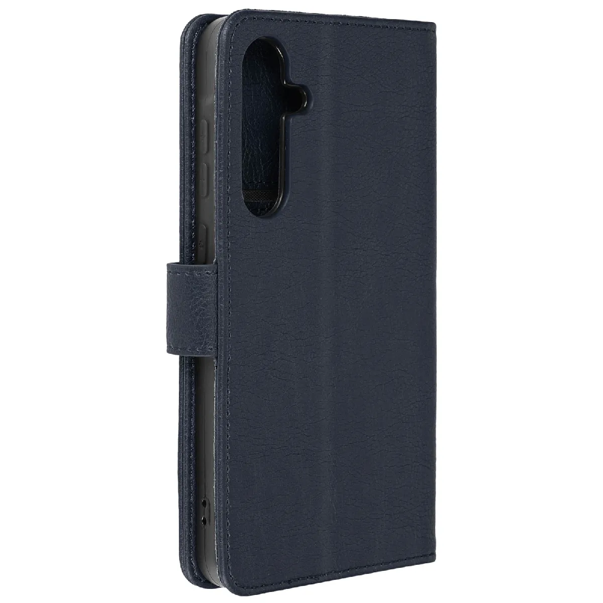 Avizar Bleu Étui Pour Samsung Galaxy A35 5G Portefeuille Et Support Vidéo Roi