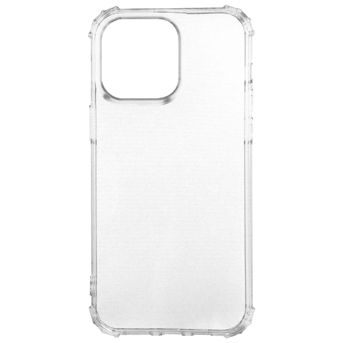 Avizar Coque Pour Iphone 13 Pro Silicone Gel Souple Renforcés Antichocs Transparent