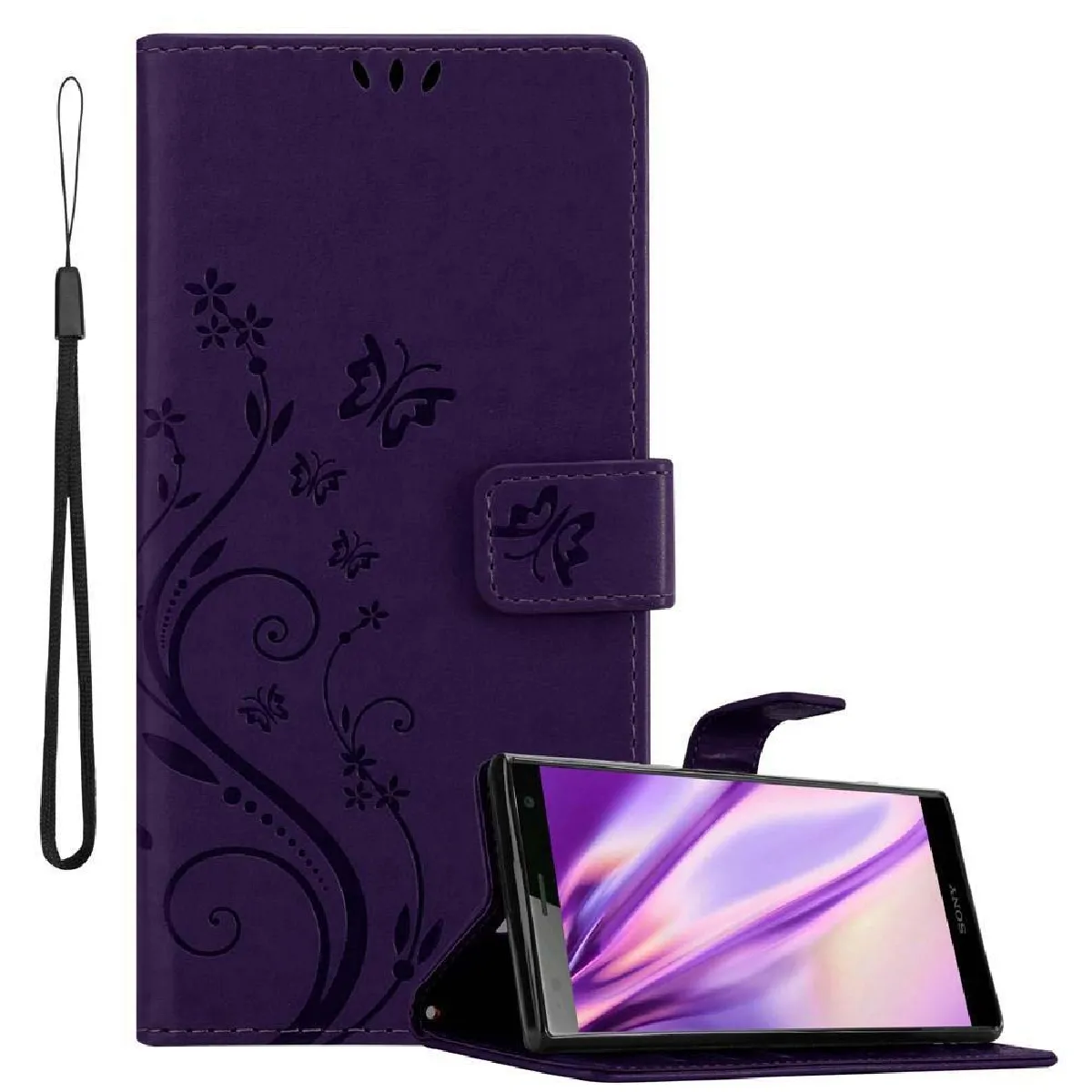 Cadorabo Mauve Coque Sony Xperia Xz2