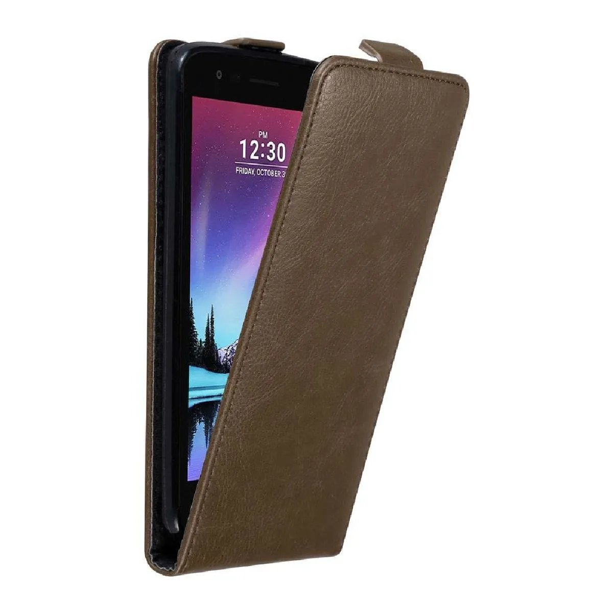 Cadorabo Coque LG K4 2017 - Marron