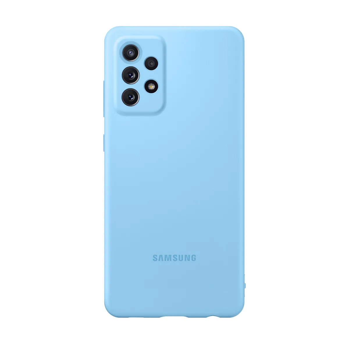 Samsung Bleu Coque Silicone Pour Galaxy A72