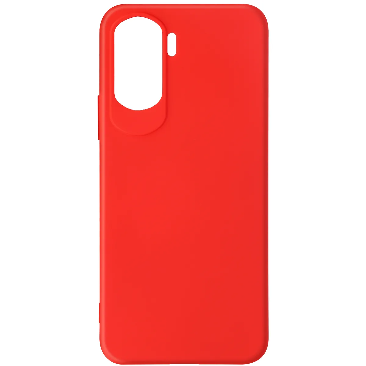 Avizar Rouge Coque Soft-Touch Pour Honor 90 Lite Série Fast Cover Antidérapant