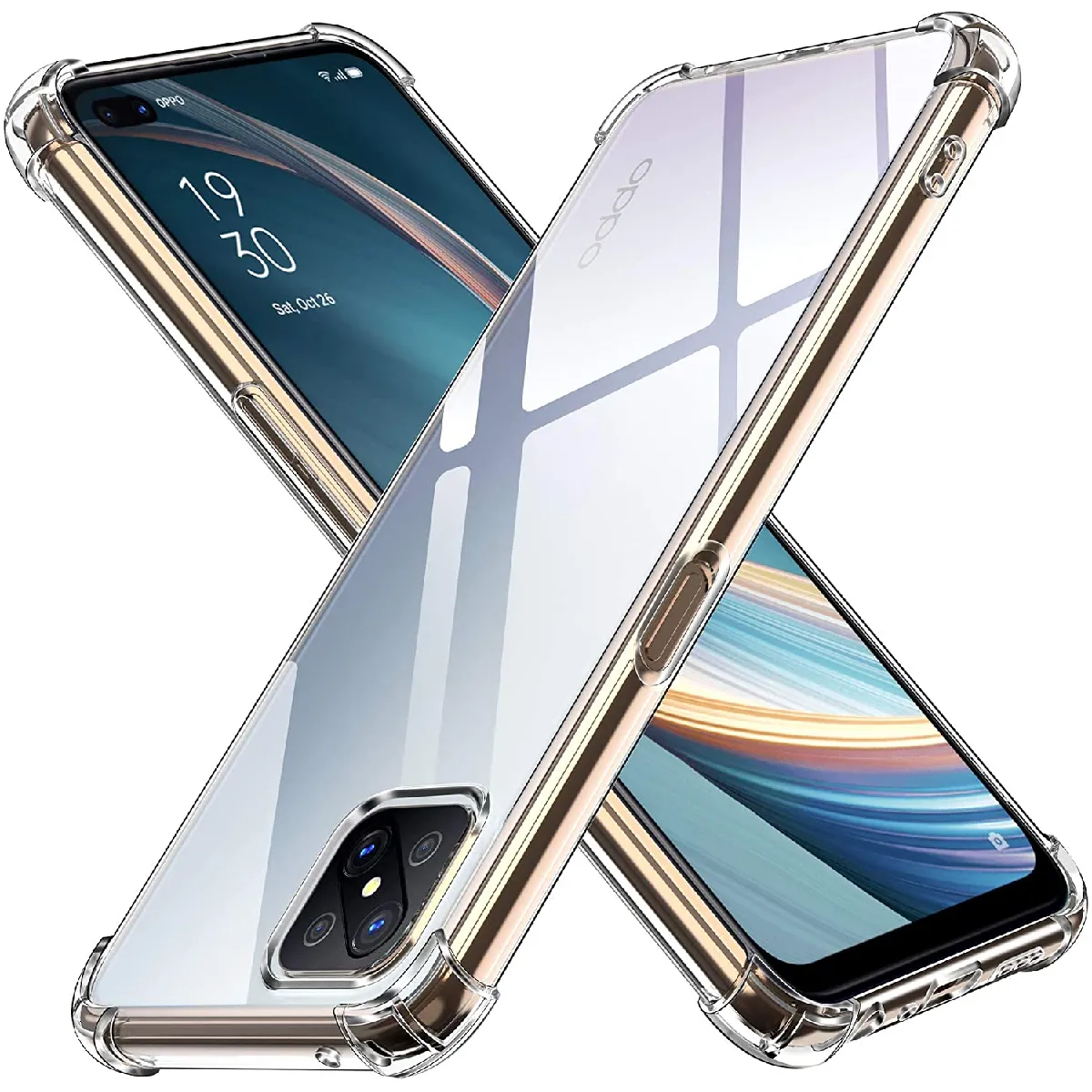 Xeptio Coque Oppo Reno 4Z 5G - Transparente
