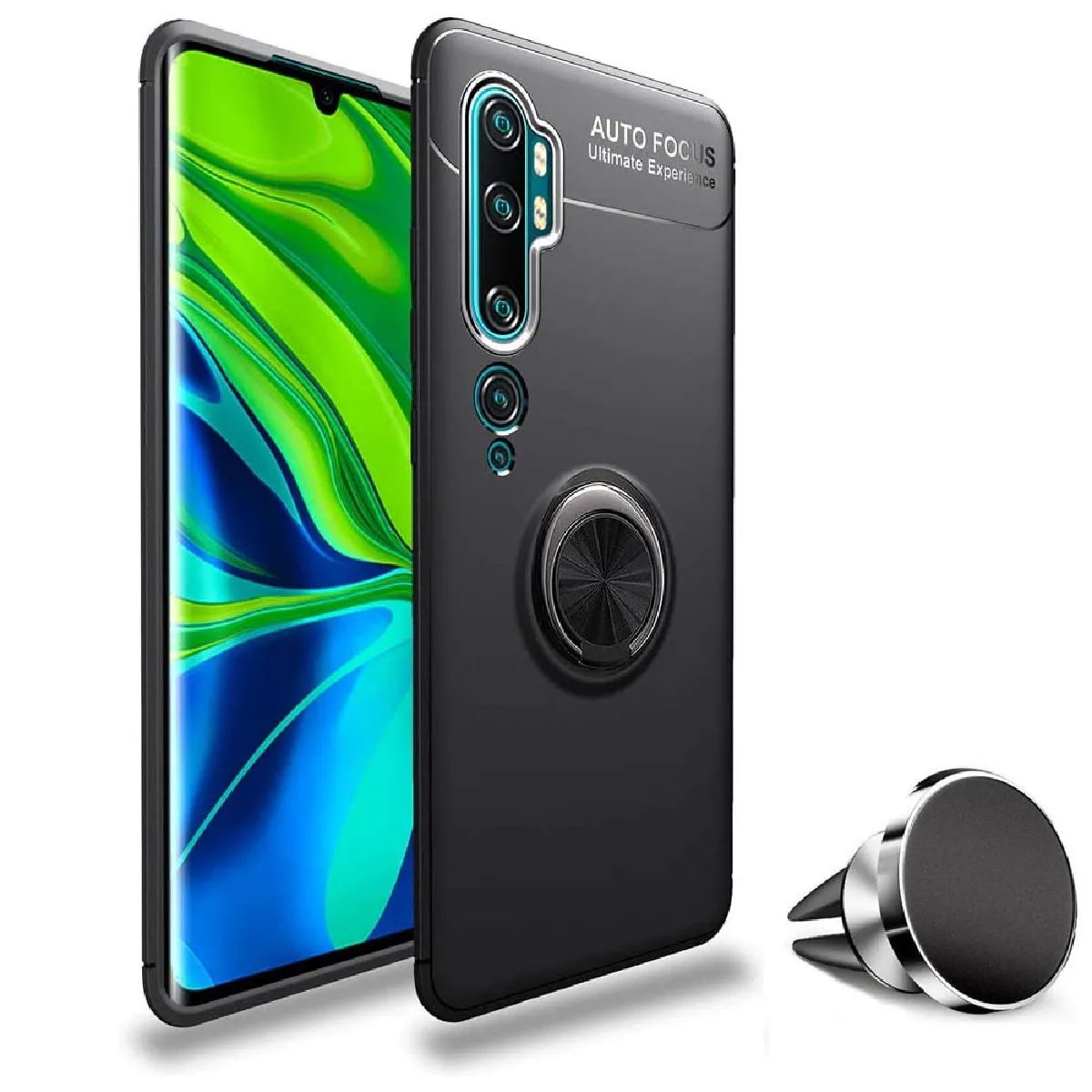 Xeptio Noir Coque Xiaomi Mi 10 2020