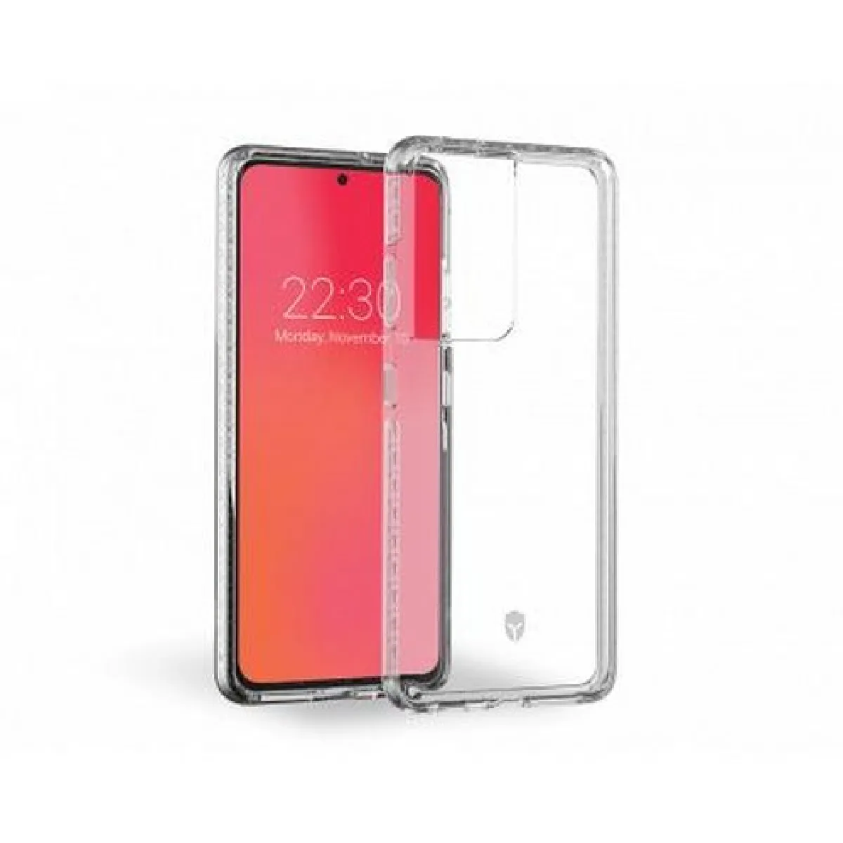 FORCE  Case Coque Renforc&eacute;e pour Samsung Galaxy S21 Ultra 5G LIFE Transparent