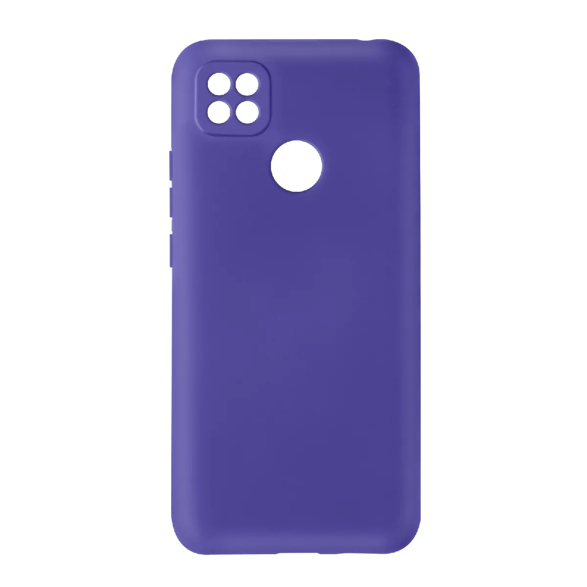 Avizar Violet Coque Pour Xiaomi Redmi 10A Silicone Semi-Rigide Soft-Touch Fine