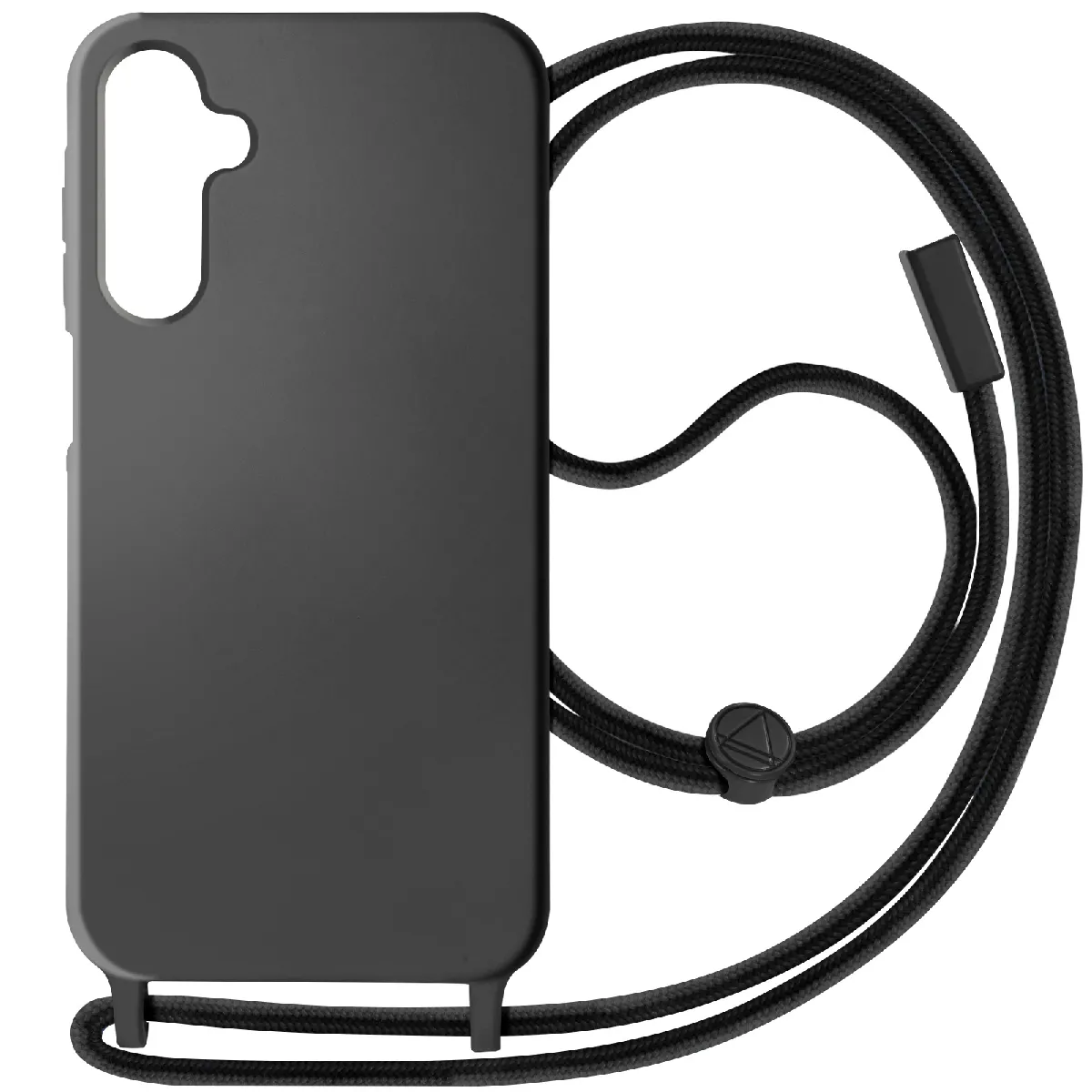 Avizar Noir Coque Cordon Semi-Rigide Pour Samsung Galaxy A15