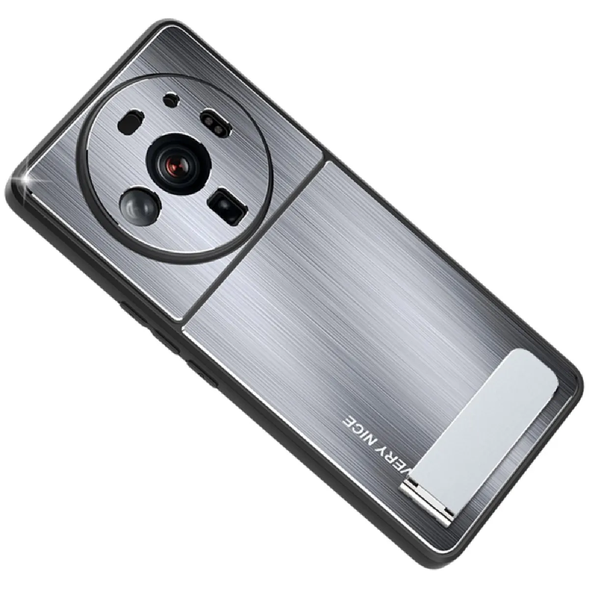 Générique Argent Coque Antichoc Avec Béquille Xiaomi 12S Ultra 5G - É