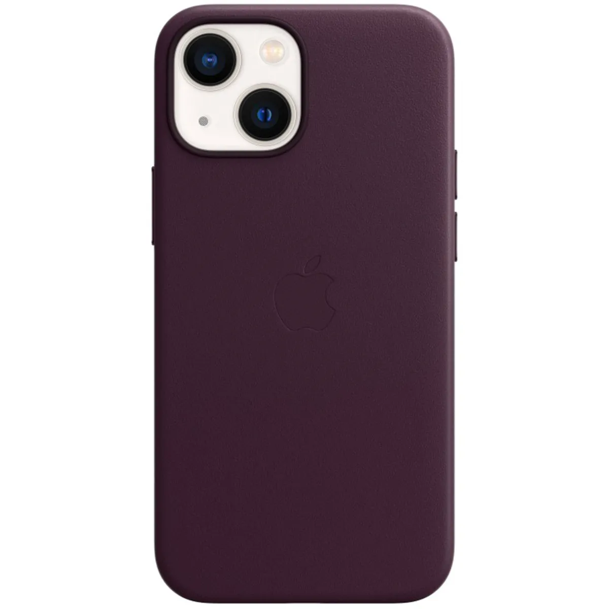 Apple Coque Leather MagSafe iPhone 13 Mini Cherry
