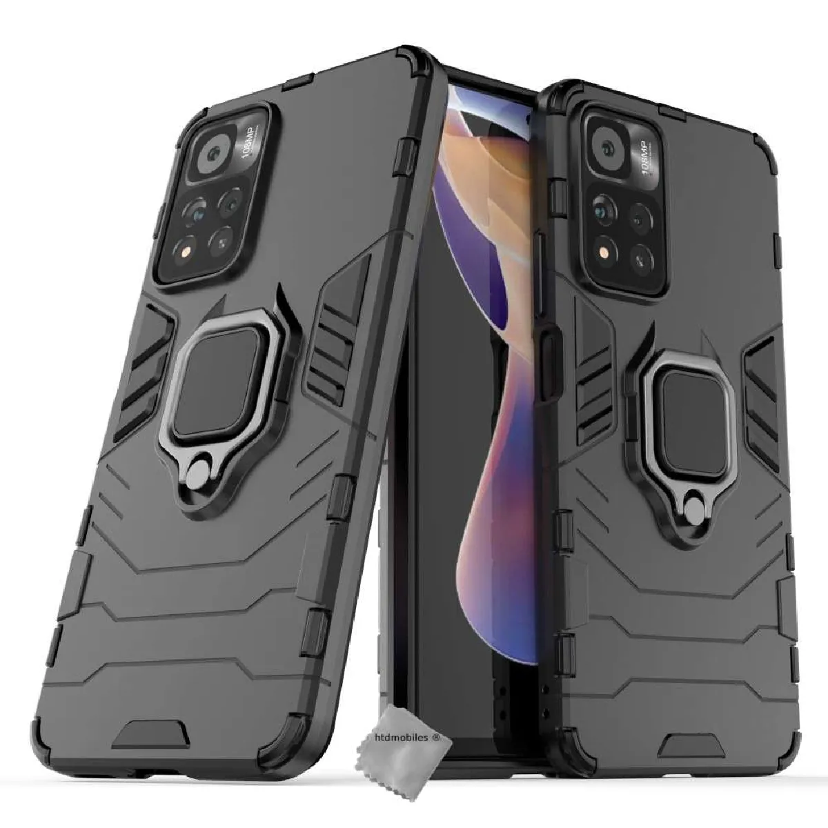 Htdmobiles Noire Coque Xiaomi Redmi Note 11 Pro+ 5G