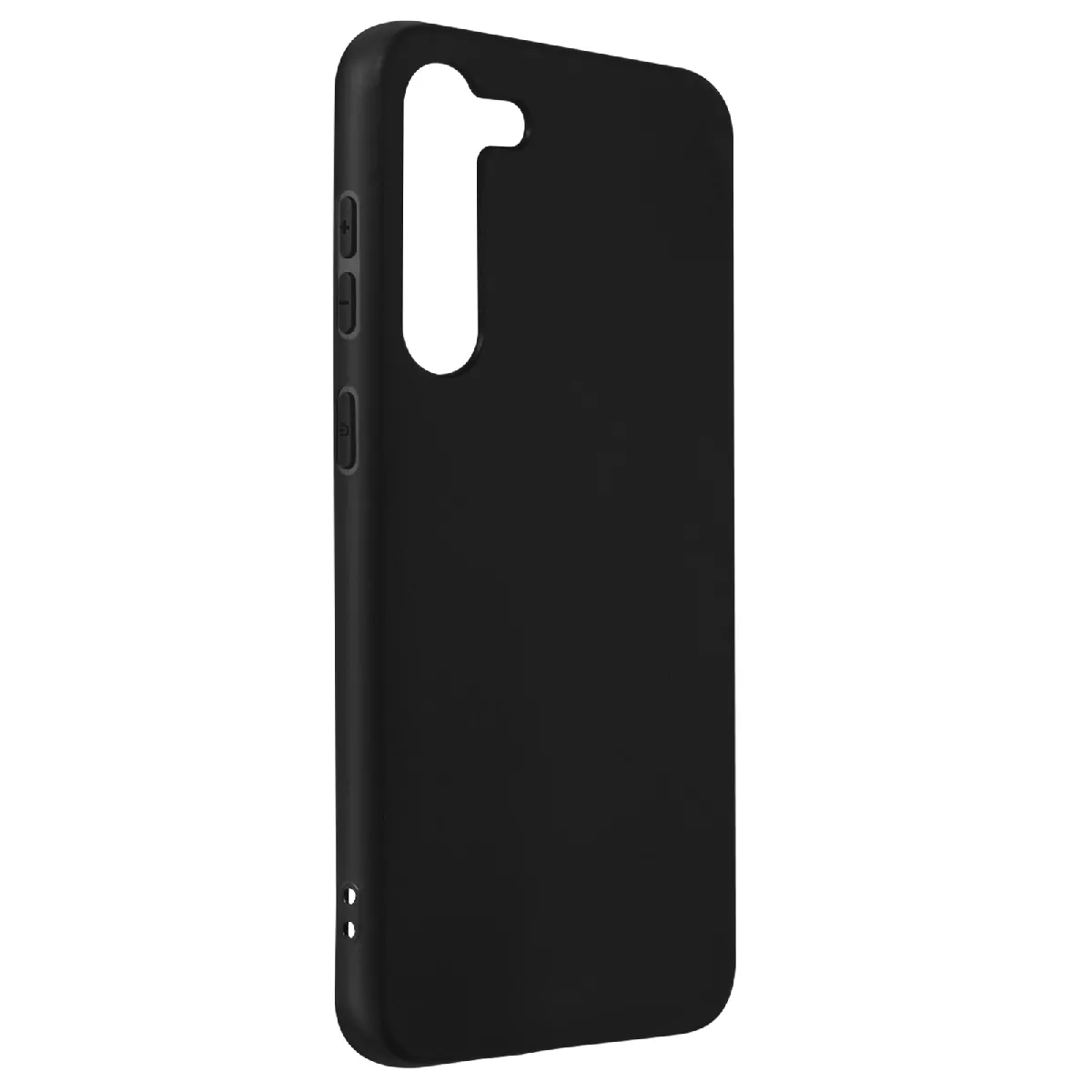 Avizar Noir Coque Pour Samsung Galaxy S23 Plus Résistante Silicone Gel Souple Flexible Légère
