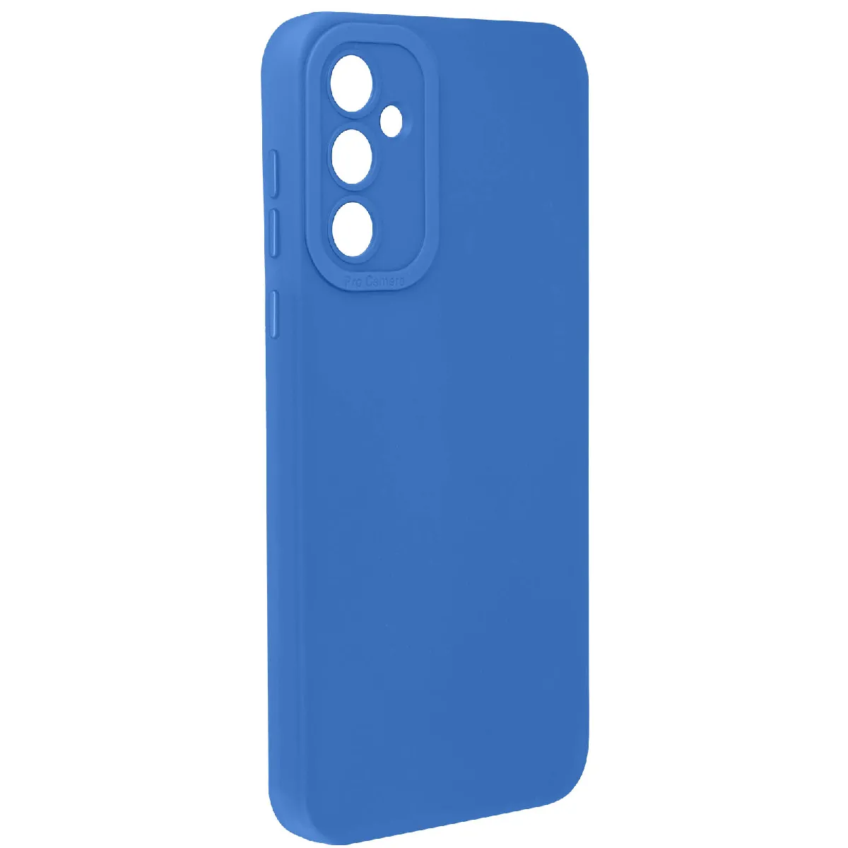Avizar Bleu Coque Pour Samsung Galaxy S23 Fe Silicone Mat Protection Caméra