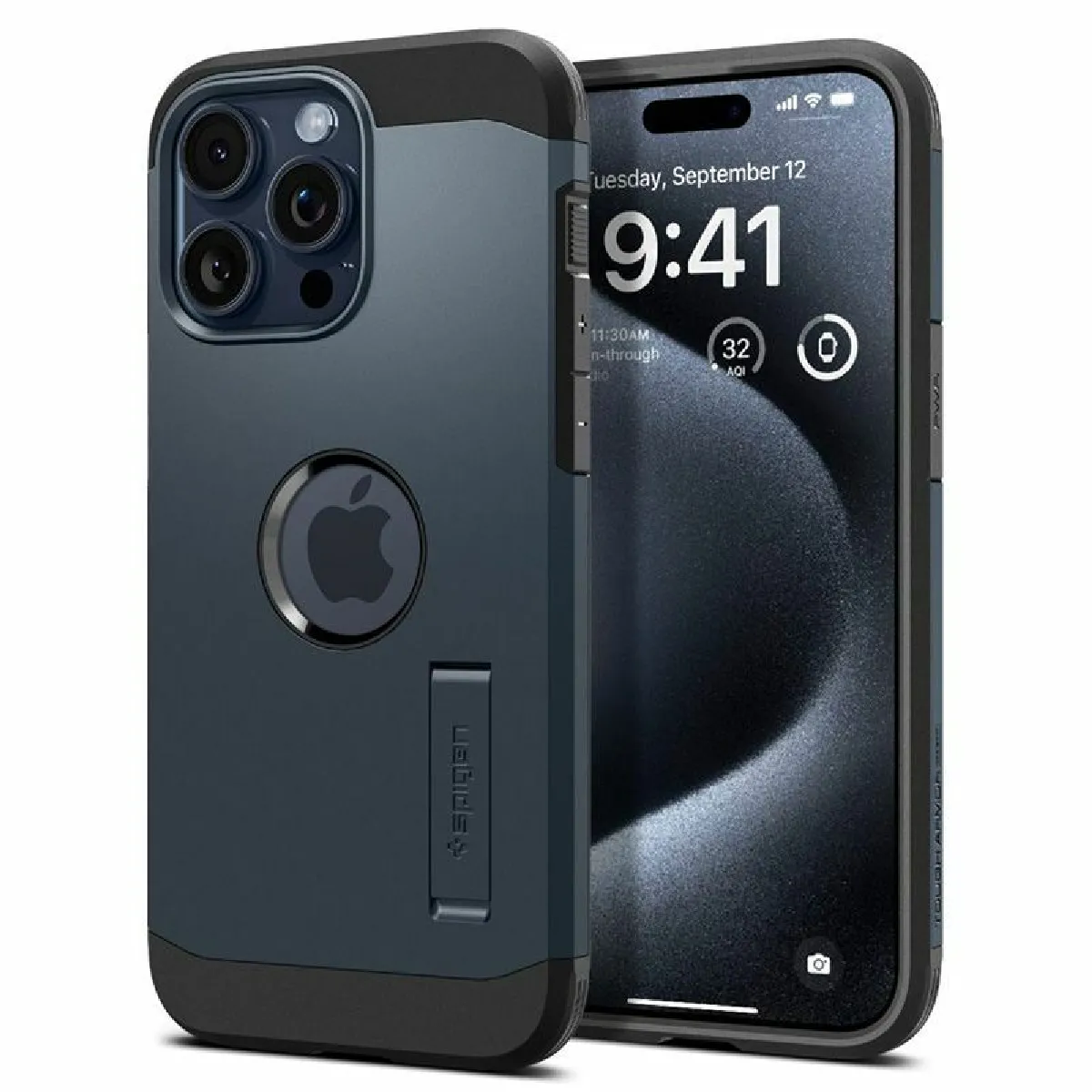 Spigen Coque Tough Armor MagSafe iPhone 15 Pro Max - Metal Slate