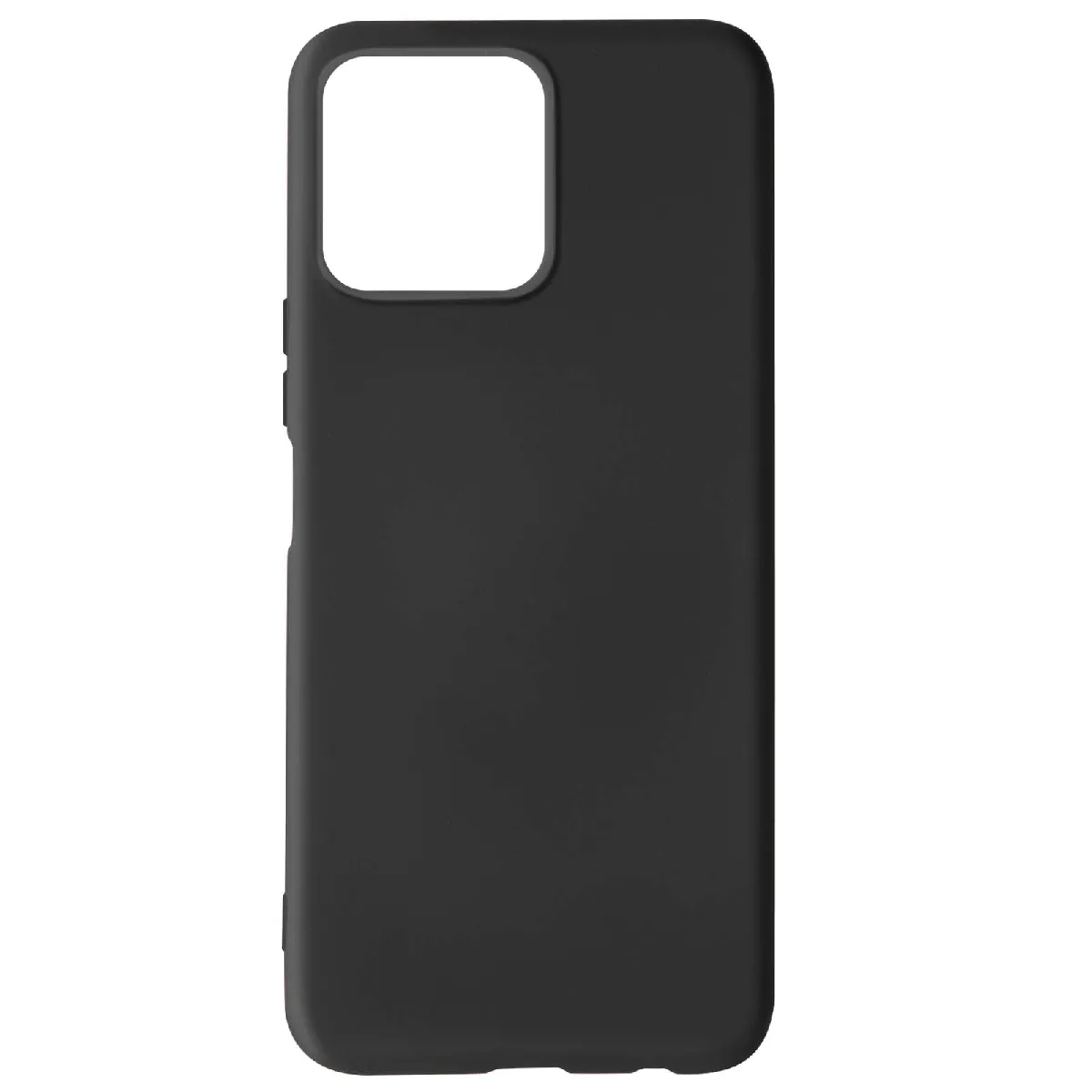 Avizar Noir Coque Pour Honor X8 Silicone Semi-Rigide Soft-Touch Fine