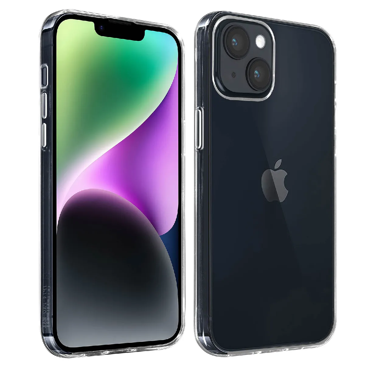 Avizar Coque Pour Iphone 14 Plus Silicone Gel Souple Flexible Ultra-Fine 0.3Mm Transparent - Image 2