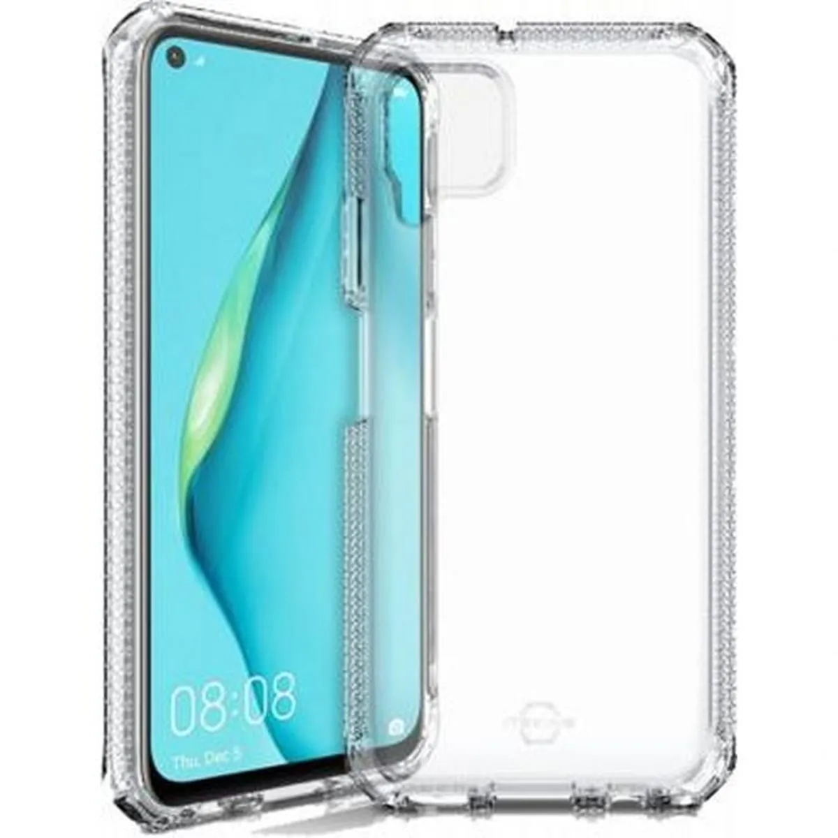 Itskins Coque Pour Huawei P40 Lite Renforcée Spectrum Clear Transparent