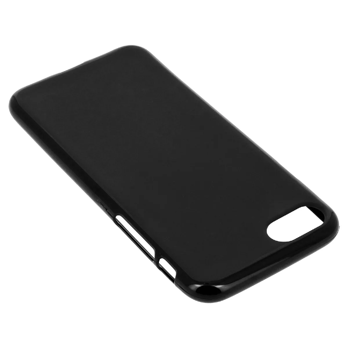 Avizar Noir Coque Pour Souple Silicone Gel Pour Iphone Se 2022 / 2020 Et 8 / 7