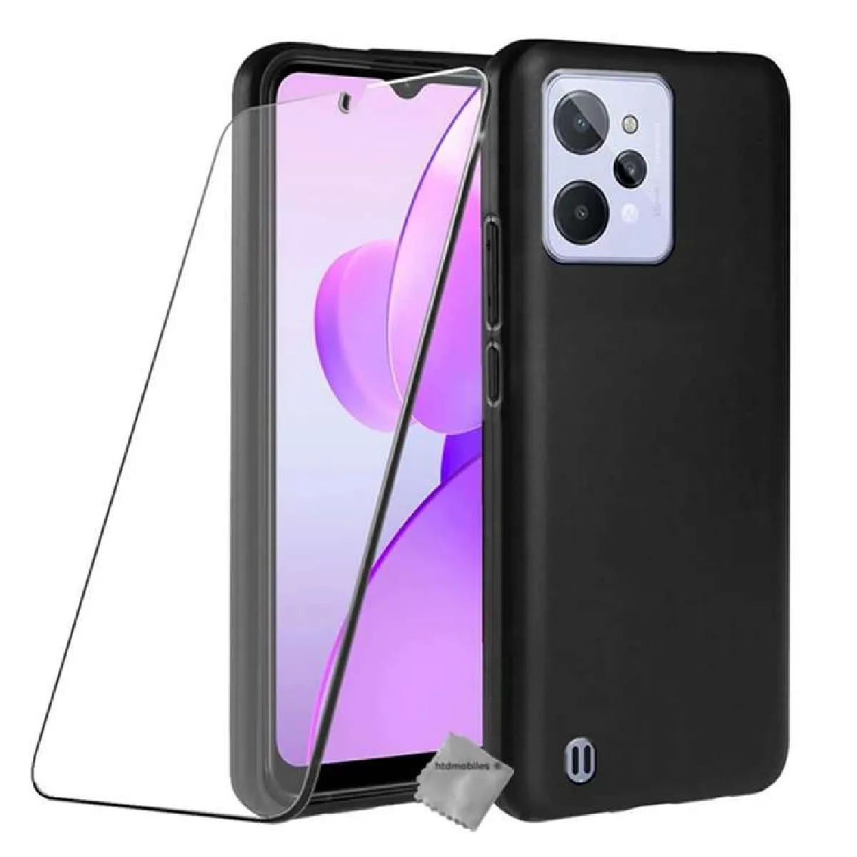 Htdmobiles Noir Htd Mobiles Coque Gel Pour Realme C31